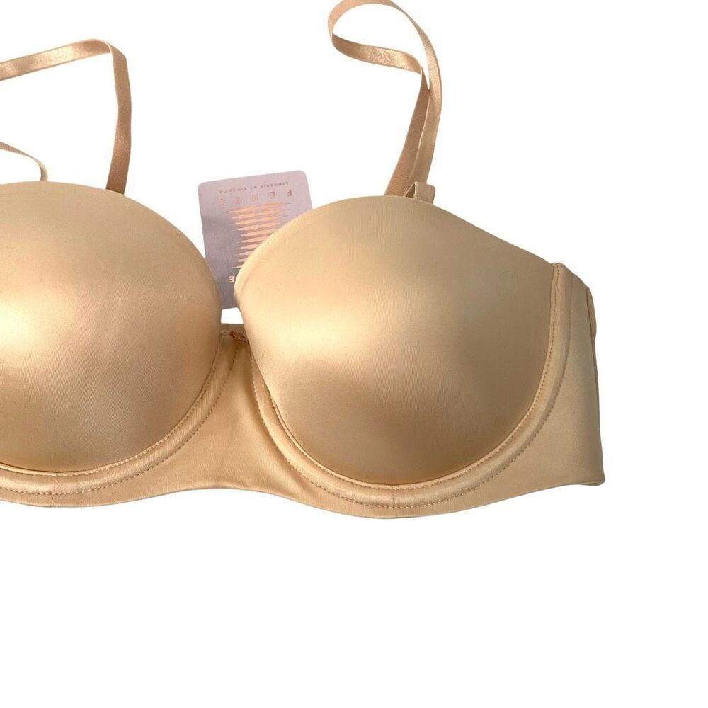 New Savage x Fenty‎ strapless nude bra Size 34C - Picture 3 of 11